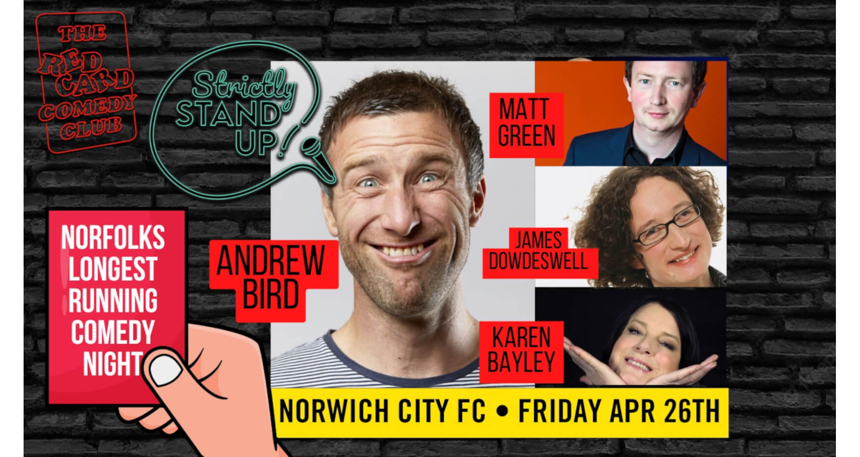 Red Card April Event in NCFC