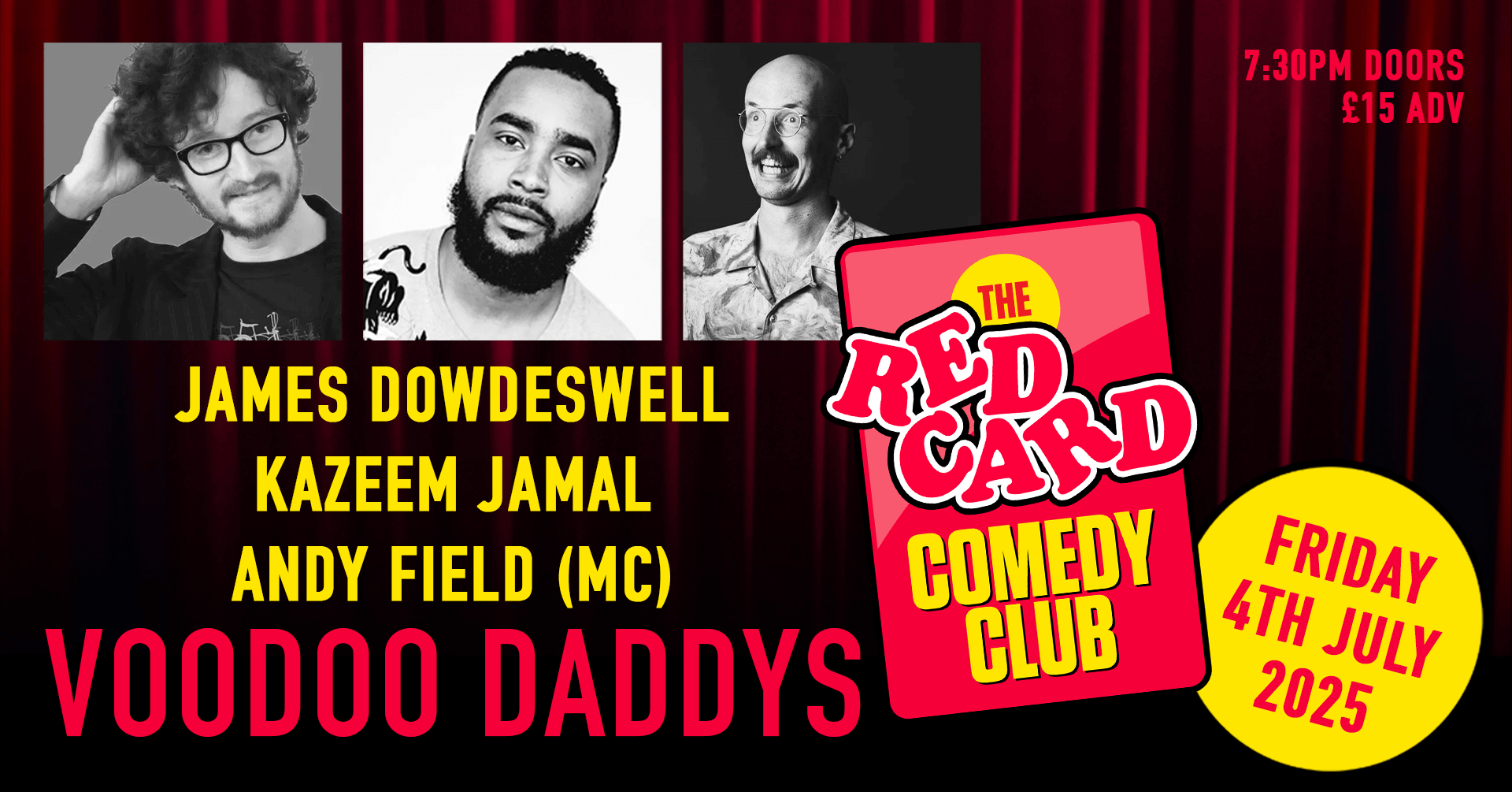 Filth Comedy - Red Card Comedy Show