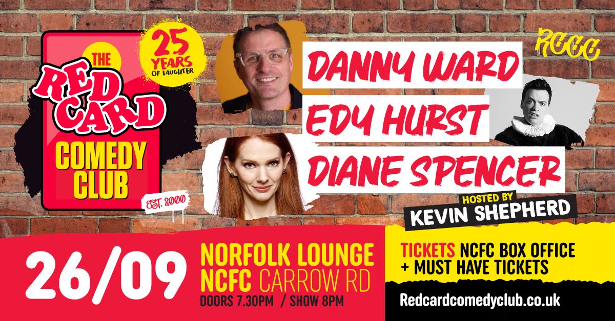 Red Card Comedy September 2025